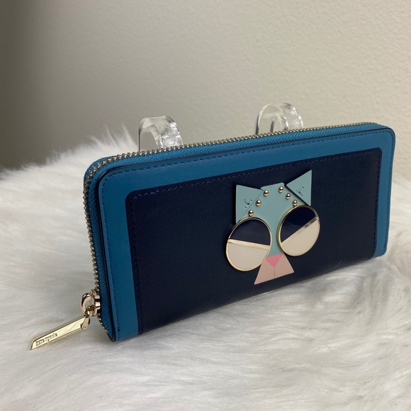 Kate Spade smitten kitten continental wallet - Picture 5 of 8